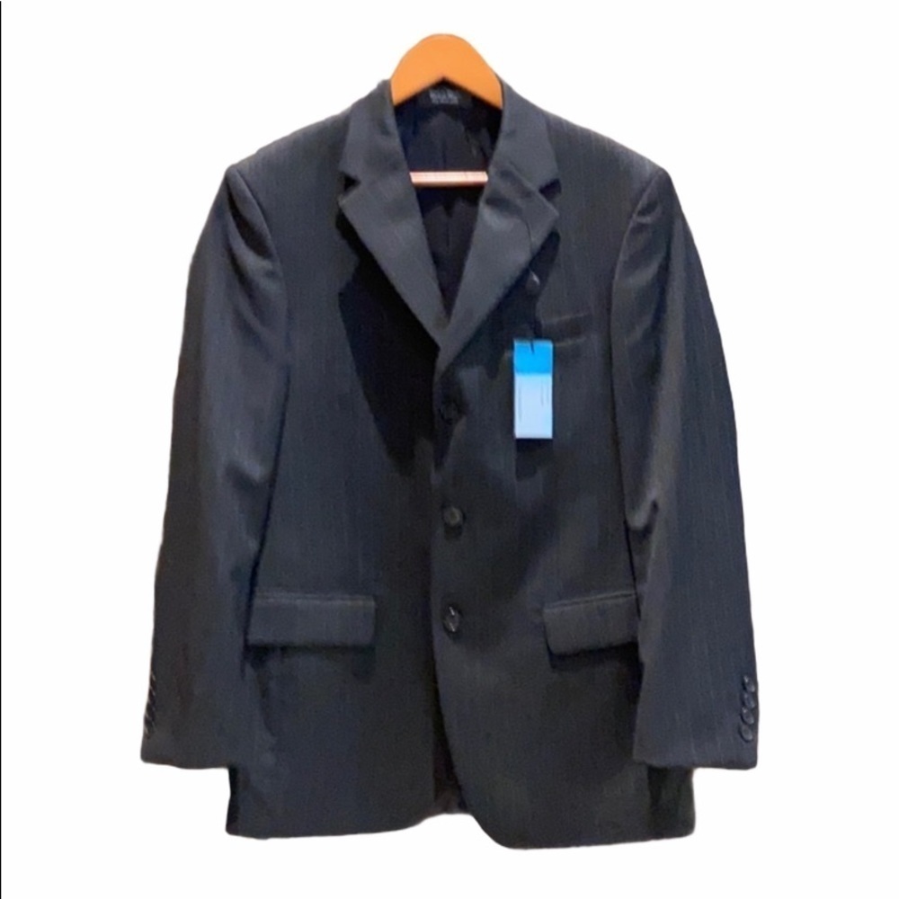 ANDREW FEZZA PINSTRIPE BLAZER size 38 R